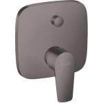 Hansgrohe Talis E - Скрита смесителна батерия за вана, матиран черен хром 71474340 (71474340)