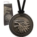 Noble Collection Amulet Game of Thrones znak Starků De Luxe NNXT0090