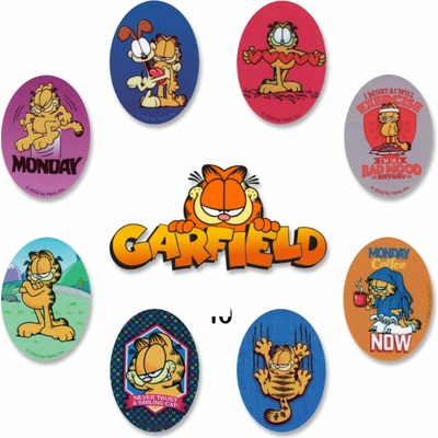 Nažehlovací záplaty Disney, Garfield