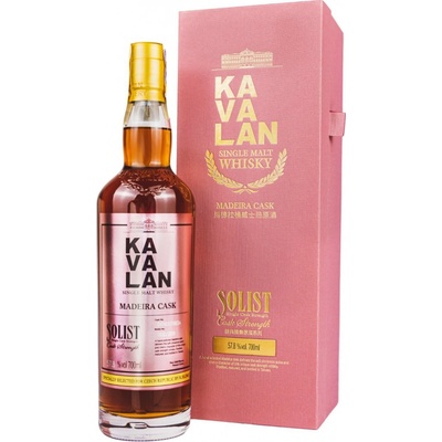 Kavalan Solist Madeira Cask 58,6% 0,7 l (kazeta)
