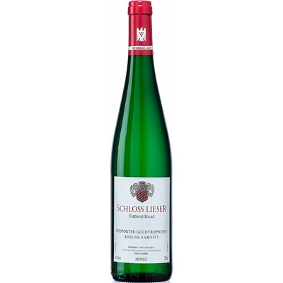 Weingut Schloss Lieser Piesporter Goldtröpfchen Kabinett Ryzlink rýnský polosladké bílé 2022 8% 0,75 l (holá láhev)