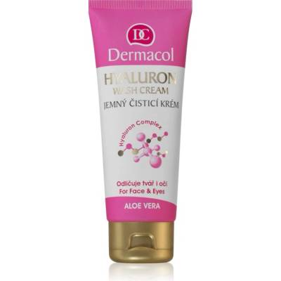 Dermacol Hyaluron нежно почистващ крем за лице и очи 100ml