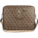 Guess GUCB15G4GFBR PU 4G Metal Logo Computer Bag 15/16" Brown