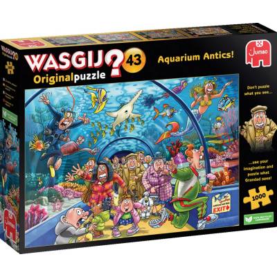 JUMBO WASGIJ 43 Akvarijní kratochvíle! 1000 dielov