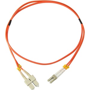 Conneu Оптична корда LC-SC, дуплекс, мултимод OM2, оранжева, 2 мм, 5 метра (CNFJ-LCSCOM2DOR2mm-5)