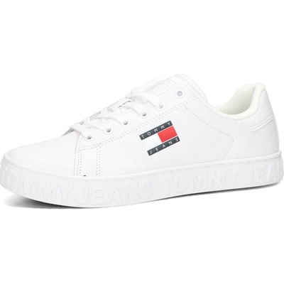 Tommy Hilfiger dámské kožené tenisky bílé