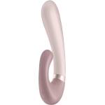 Satisfyer Мощен силиконов рабит вибратор със затопляне Satisfyer Heat Wave розов