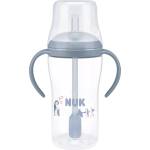 Nuk Бебешко шише NUK Perfect Match - Със силиконова сламка, TC, РР, 260 ml, Пингвин (10216318) - ozone