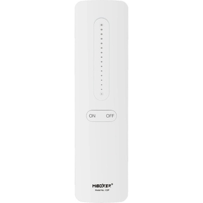 RF ovladač Mi-Light C3P pro jednobarevné a CCT LED pásky 1 zóna bílý podsvícení