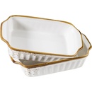 Mäser Misa na pečenie Pintar Bielo-hnedé bodky 23x14,5 cm