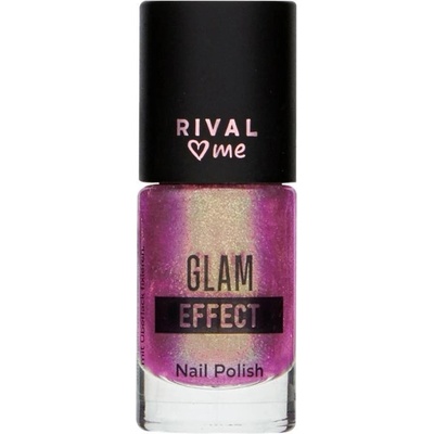 Rival Loves Me Lak na nehty Glam Effect 01 Rainbow Crystals 9 ml