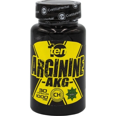 10/ten nutrition Arginine AKG 1000 mg [30 капсули]