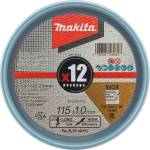 Makita Диск за рязане на стомана и неръждаема стомана 115x1.0x22.23mm E-03034-12 (E-03034-12)
