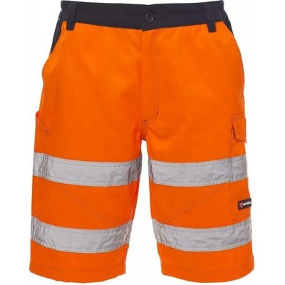 Payper pánské pracovní kraťasy bermudy Craft oranžová Fluo modrá námořní