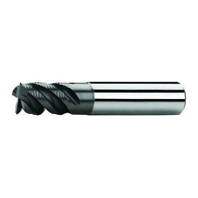 ZPS-FN Fréza válcová čelní 4x8x54, Z3,45°, DIN 6527K, SK, AlCrN, HR