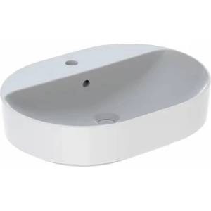 Geberit Елиптична мивка за плот Geberit Variform с преливник 60x45 см (500.777.01.2)