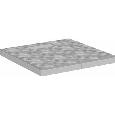 HANSGROHE RainDrain Board obložiteľný sprchový prvok s inštalačnou súpravou, 1000 x 1000 mm, 56256000
