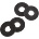 Fender Strap Blocks all black