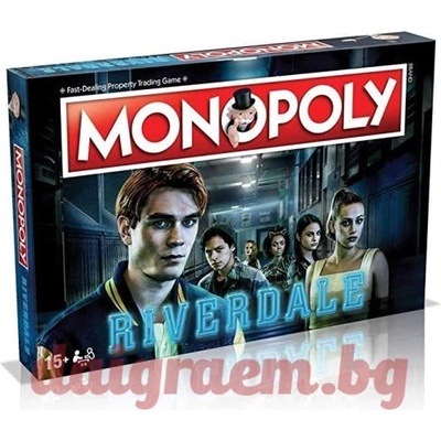 Winning Moves Настолна игра Монополи Ривърдейл, Monopoly Riverdale (WM00085)