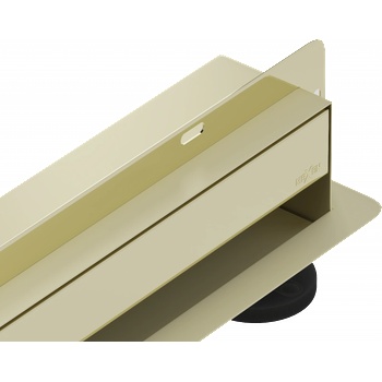 Mexen Flat Wall линеен стенен канал 2в1 70 cm, златно - 1530070 (1530070)