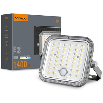 Image 1 of Videx LED прожектор Videx VL-FSO4-205-S, 3.2V, 1400lm, 5000K, IP65, за стена, със сензор (VL-FSO4-205-S)