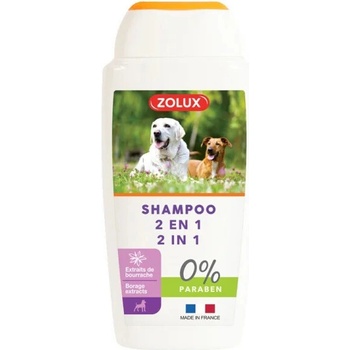 Zolux Šampon 2 v 1 pro psy 250 ml