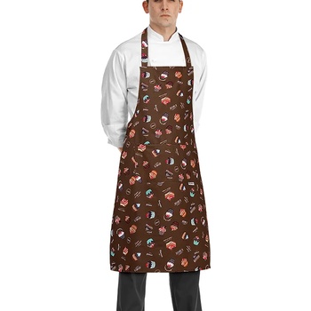 Egochef Предна престилка за сладкари Sweets Его Шеф (6103 136A)