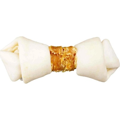 Trixie DentaFun buvolí kůže obalená kuřecím kost 11 cm 70 g 2 ks