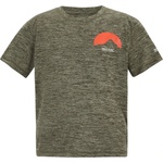 Regatta Детска спортна тениска Regatta Kid's Alvarado Sport shirt - Dark Khaki Marl - размер 3-4 Years (704-6358-0411)