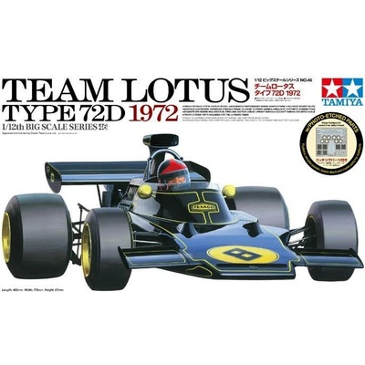 Tamiya Team Lotus Type 72D 1972 1:12