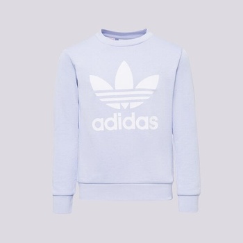 Adidas Суитчър Trefoil Crew Girl детски Дрехи Суичъри IN8428 Виолетов 152 (IN8428)