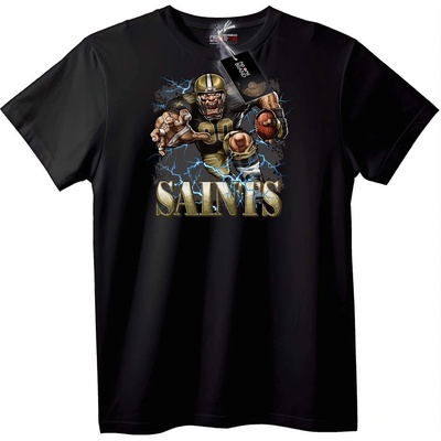 NOONEBRAND Тениска New Orleans Saints Football - 5XL, White