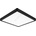 Top Light Top Light-LED Плафониера REVIT LED/24W/230V 3000/4000/6500K 30x30 см черен (TP1814)