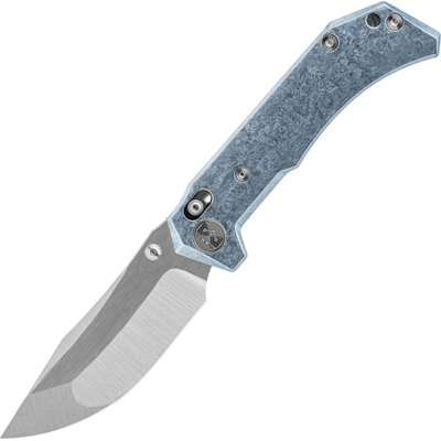 Miguron Knives Artpy 3.73 Vanax blade, crystal titanium handle MGR629ABJBU