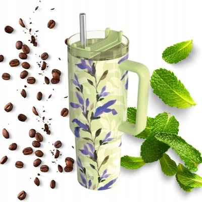 Quokka Stream Nerezový XL Termo pohár Matcha 1200 ml