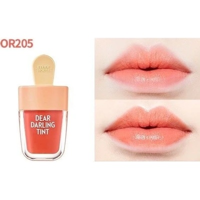 Etude House Dear Darling Water Gel tint na rty OR205 Apricot Red 4,5 g – Zboží Mobilmania