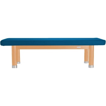 Clap Tzu Ambra Luxusné thajské masážne lehátko Thai Doplnky: vstavané elektrické vyhrievanie Farba čalúnenia: PU azúrová (azure) Farba konštrukcie: olejovaný buk 202 x 115 cm 60 kg 13 farieb