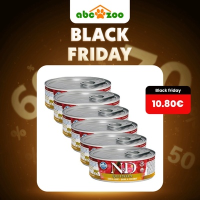 N&D Cat QUINOA Adult Quail & Coconut 6 x 80 g