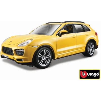 Bburago Porsche Cayenne Turbo žlutá 18 21056 1:24