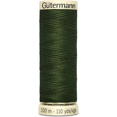 597 Univerzální šicí nit Gütermann 100% PES, zelená