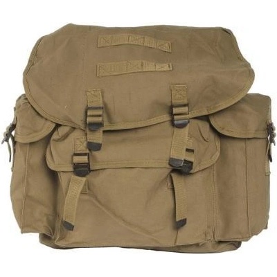 Mil-tec German cotton Rucksack black 25 l