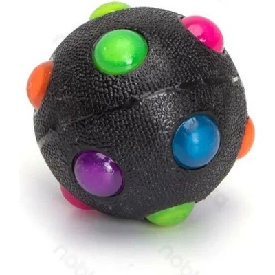 Nobleza mini led svítící disco míček 6 cm černá