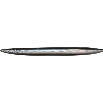Savage Gear Pilker Line Thru Sandeel Black Silver 11cm 15 g