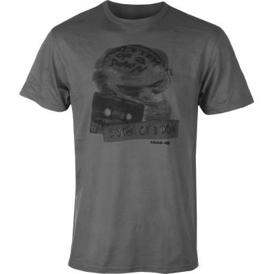 HYBRIS мъжка тениска System Of A Down - DY 002 - Dark Grey - HYBRIS - WMX-1-SOAD010-AZ