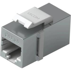 Ubiquiti Keystone адаптер Ubiquiti UniFi UACC-Keystone-Coupler-C6A, Cat6A, pass-through, 12 бр. в пакет - UACC-KEYSTONE-COUPLER-C6A (UACC-KEYSTONE-COUPLER-C6A)
