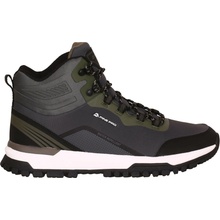 Alpine Pro Bacas Mid pánska outdoorová obuv čierna khaki biela