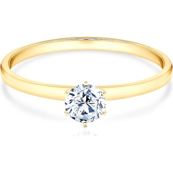 SAVICKI Годежен пръстен savicki: злато, лабораторен диамант