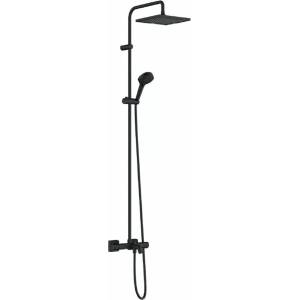 Hansgrohe Душ колона с термостатичен смесител и матово черен чучур за вана Hansgrohe Vernis Shape 240 (26900670)