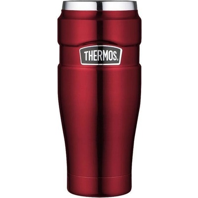 Thermos Style 470 ml vodotěsný termohrnek s madlem červená