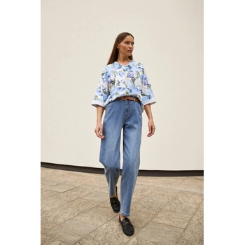 Moodo Сини дънки с колан Moodo Moodo | Sin | ЖЕНИ | XXL